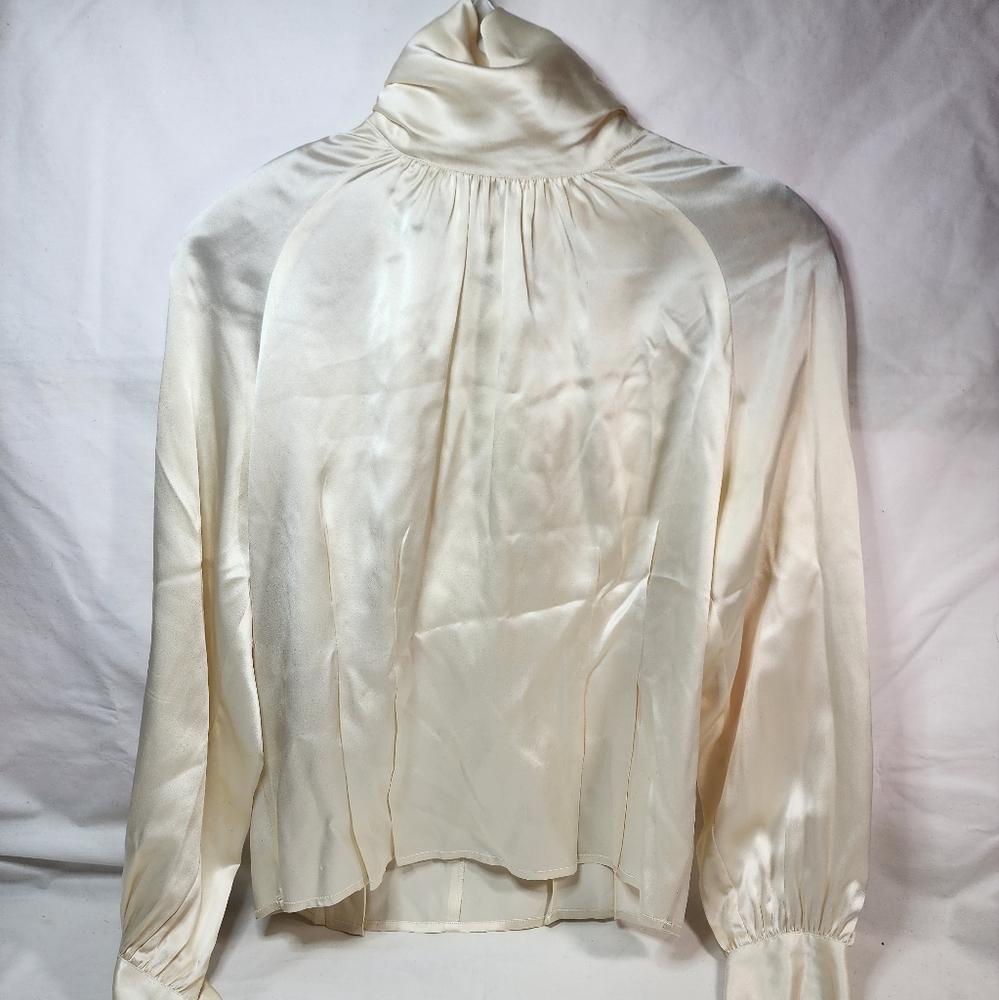 Talbot long sleeved silk shirt
